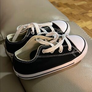 COPY - Kids Black Converse Canvas Sneakers